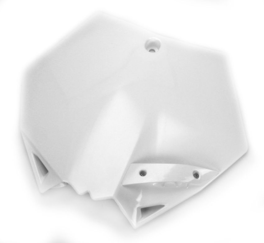 Cycra 1CYC-0800-42 07-14 KTM SX/XC/SX-F/XC-F/XCF-W/XC-W/EXC/EXC-R/XCR-W Stadium Number Plate - White