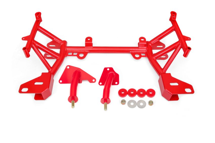 BMR Suspension KM341R K-member, LT1 Motor Mounts, Factory Rack Mounts