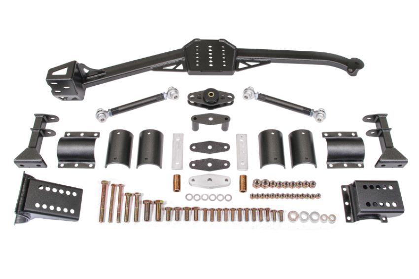 BMR Suspension WL330H BMR 82-92 3rd Gen F-Body Body Mount Watts Link Rod Ends - Black Hammertone