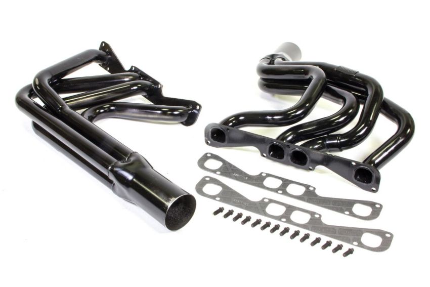 SCHOENFELD SCH1186SP SBC Modified Long Tube Header 1-3/4 Spread Port