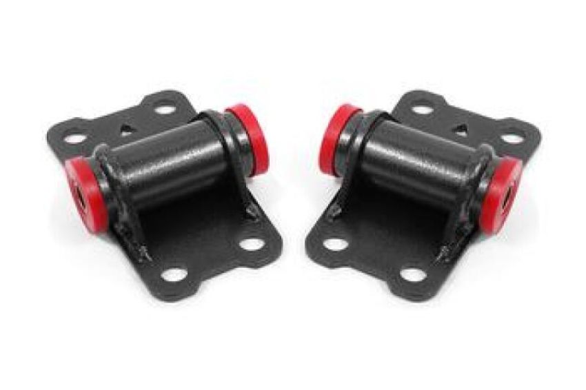 BMR Suspension MM332H BMR 82-92 F-Body Motor Mount Kit Lower Poly - Black Hammertone