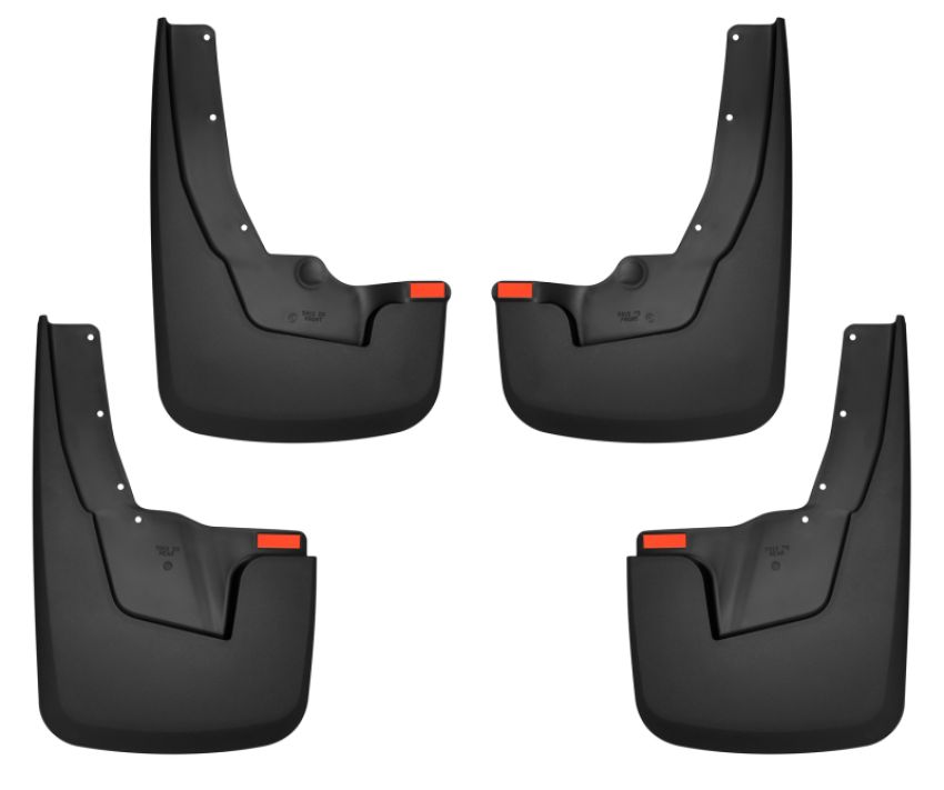 Husky Liners 2019 RAM 1500 w/ OEM Fender Flares Custom-Molded Front & Rear Mud Guards