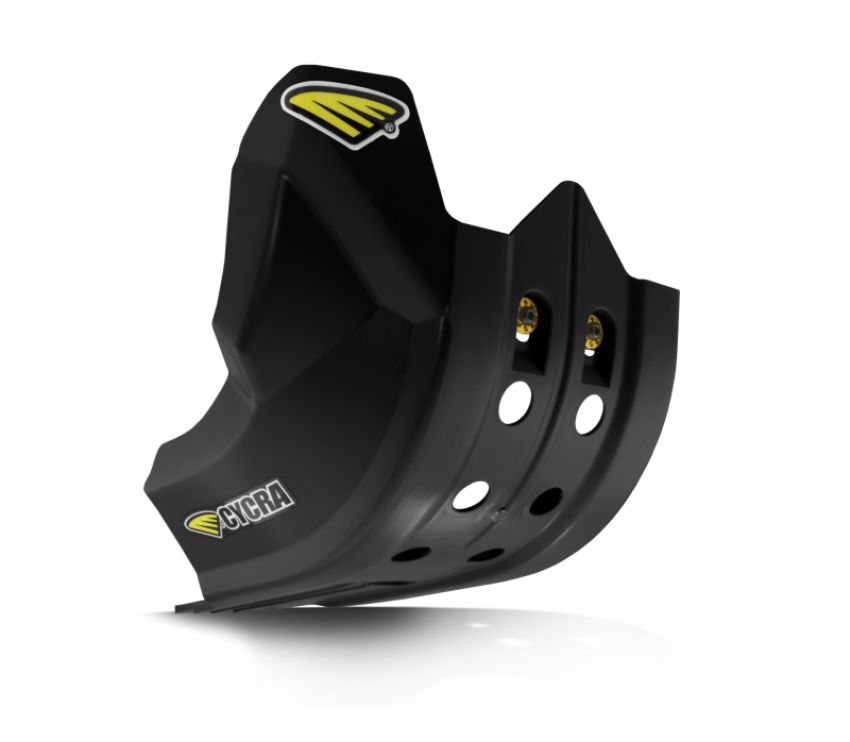 Cycra 1CYC-6227-12 16-18 Kawasaki KX450F Full Armor Skid Plate - Black