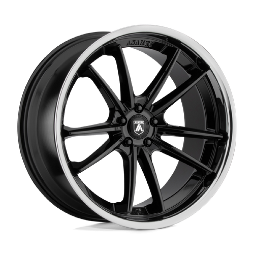 ABL23 22X9 5X4.5 G-BLK CHR LIP 32MM