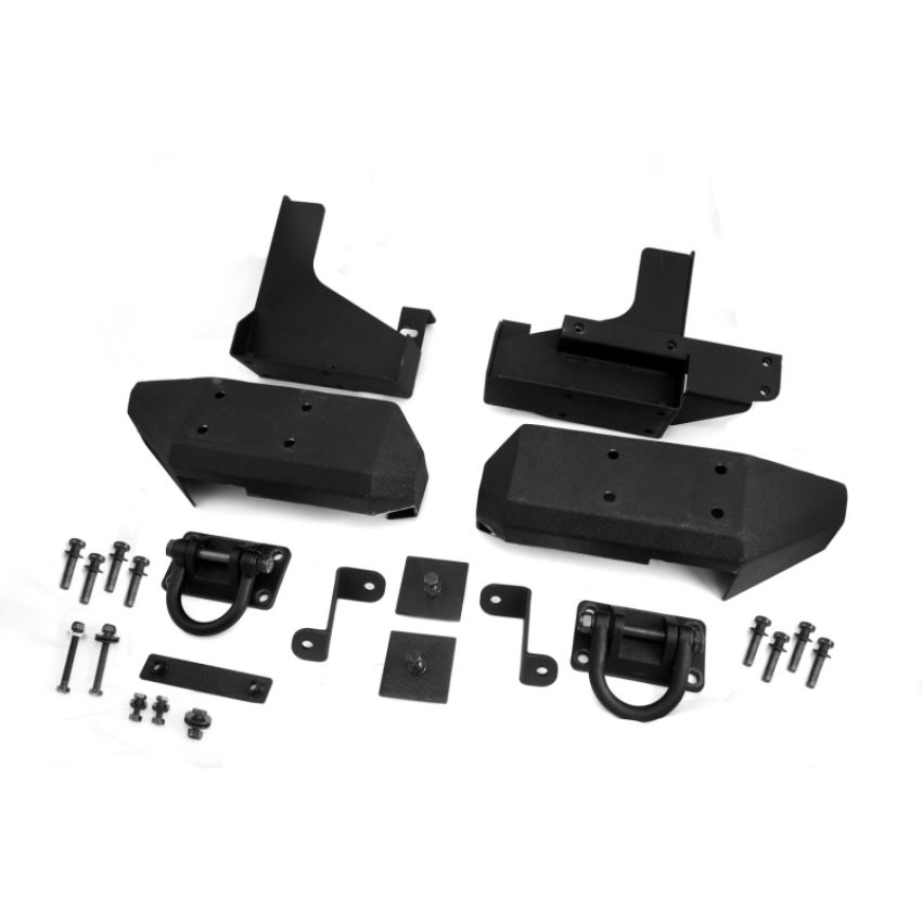 Rugged Ridge 11547.01 Aluminum Rear Bumper Pods 07-18 Jeep Wrangler