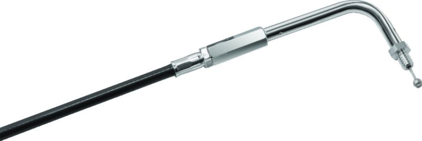 Bikers Choice 61413 84-95 FLT FLHT FLHR FLHS W/ HSR 42-45 Mikuni Black Vinyl Idle Cable 39.5 Inches