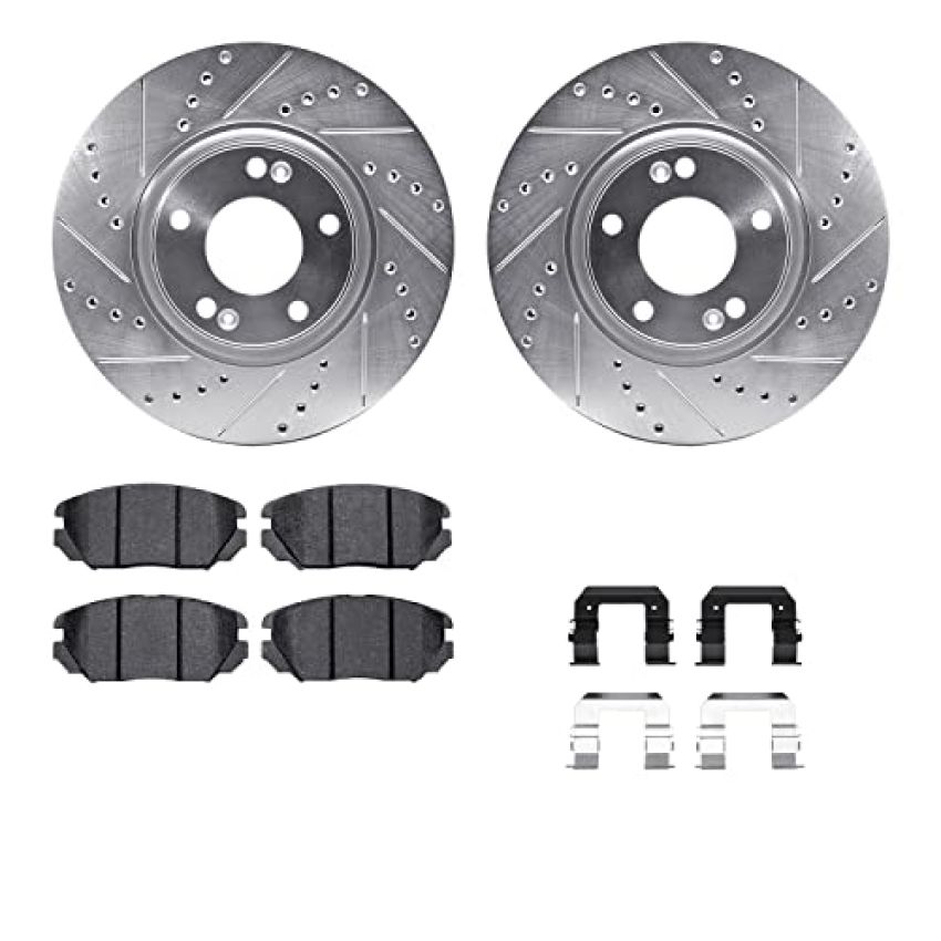 Dynamic Friction 7612-03000 Rotor Kit