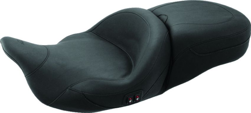 Mustang Motorcycle 79646 Mustang 08-21 Harley Electra Glide, Rd Glide, Rd King, Str Glide Touring Deluxe 1PC Seat - Black