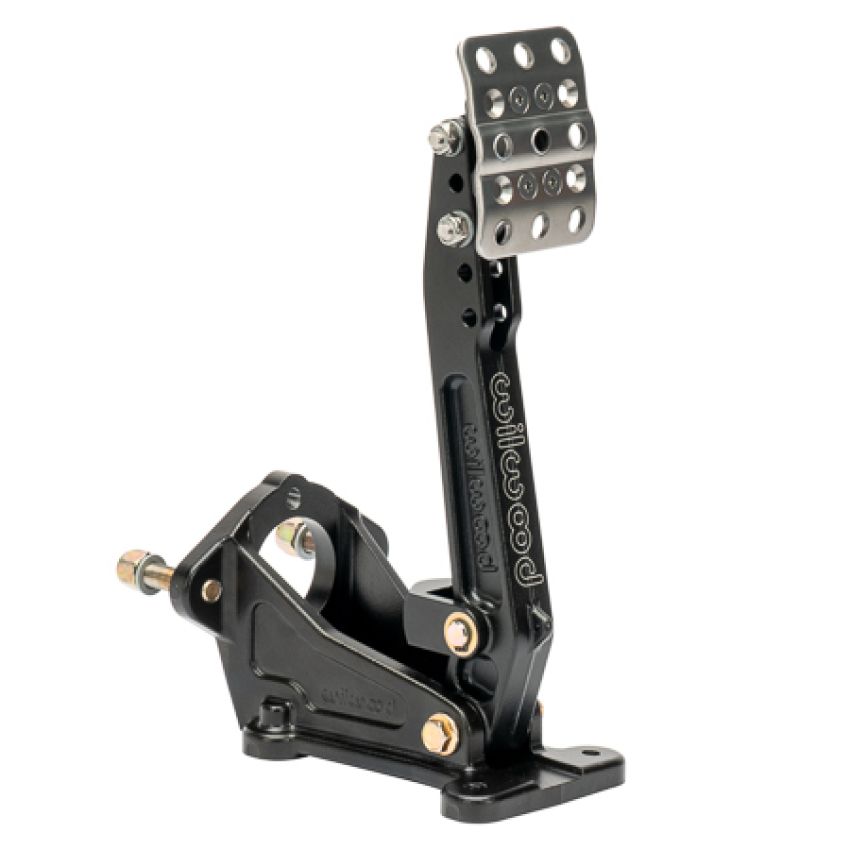 Wilwood 340-17698 Adjustable Ratio Tandem Master Cylinder Brake Pedal Assembly w/ 5.25:1 - 6.00:1 Ratio