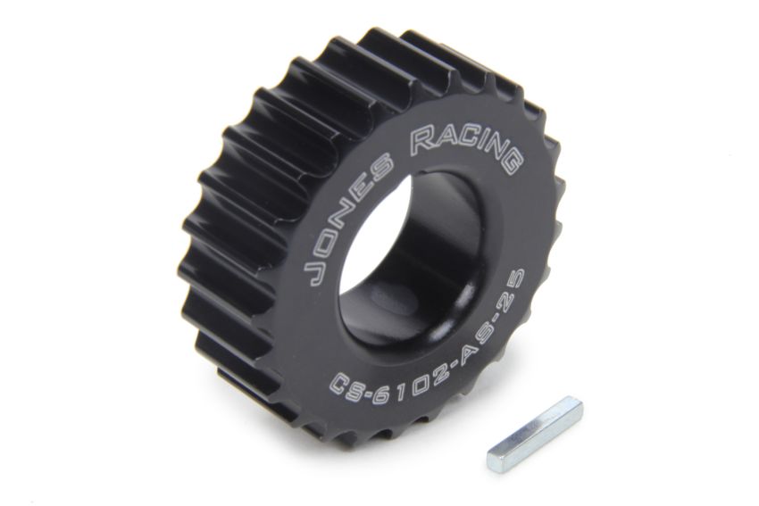 JONES RACING PRODUCTS JRPCS-6102-AS-25 HTD Crankshaft Pulley 25 Tooth 1-1/8 ID 1/8in Key