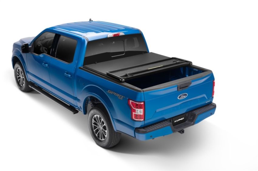 LUND 969368 21-23 Ford F-150 (5.5ft. Bed) Hard Fold Tonneau Cover - Black