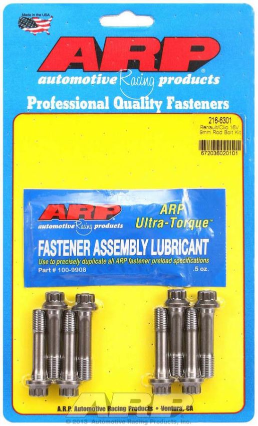 ARP ARP216-6301 Renault Rod Bolt Kit - Clio M9 16-Valve