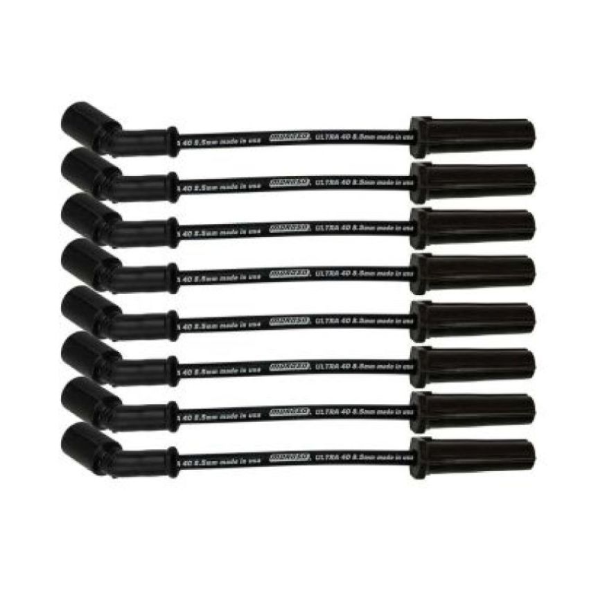 MOROSO MOR73745 Ultra 40 Wire Set 8.5mm GM LS/LT 9.75 Black