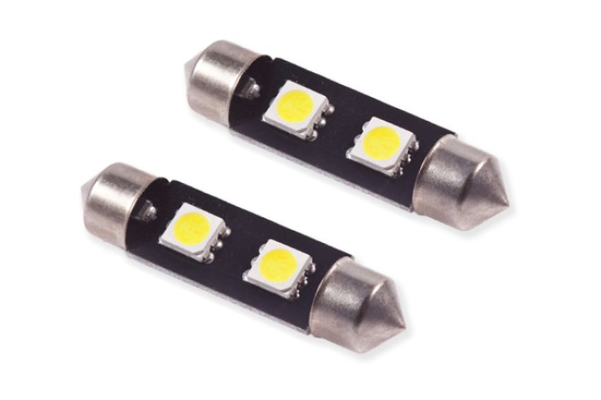 Diode Dynamics DD0092P 39mm SMF2 LED Bulb - Cool - White (Pair)