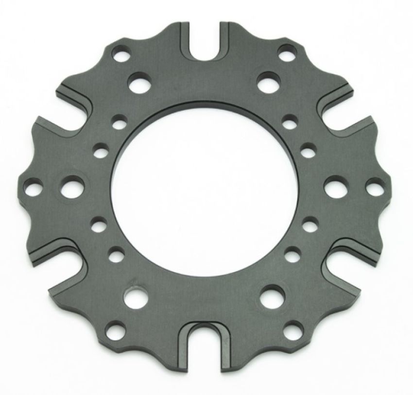 Wilwood 300-12581 Rotor Adaptor Floating - Sprint / Midget Hub 6x5.50 BC Gen II (3.37 x 2.28)