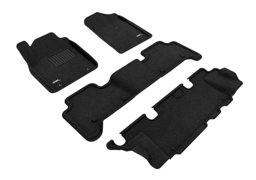 3D MAXpider L1IN01604709 14-24 Infiniti Qx80 7-Seat / Qx56 11-13 Elegant Black R1 R2 R3