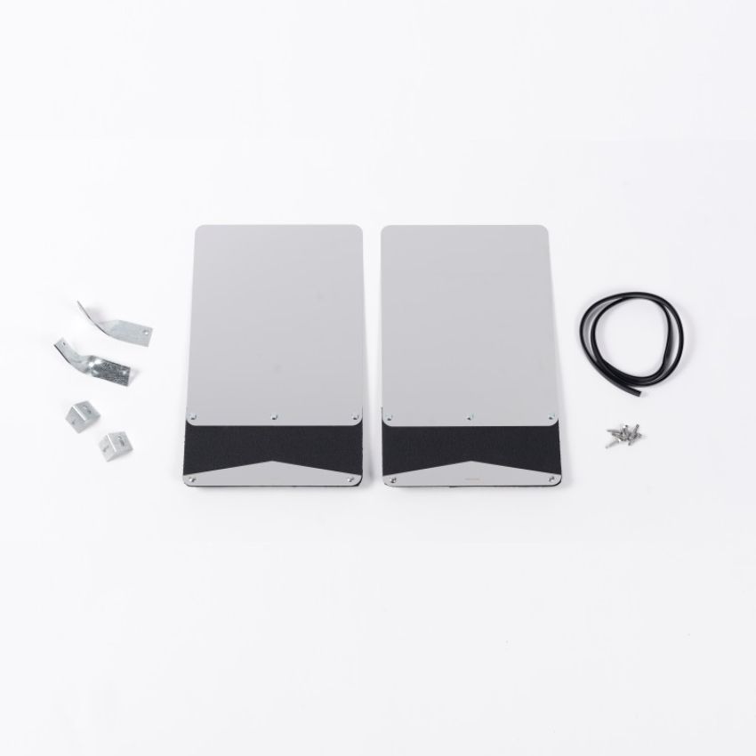 Putco 79471 Universal - Stainless Steel Full-Size Mud Flap (12-1/2in x 20in)