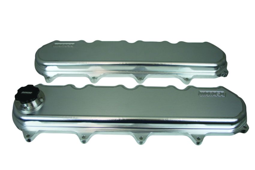 MOROSO MOR68495 GM LT1/LT4 Billet Valve Cover Set w/Oil Fill