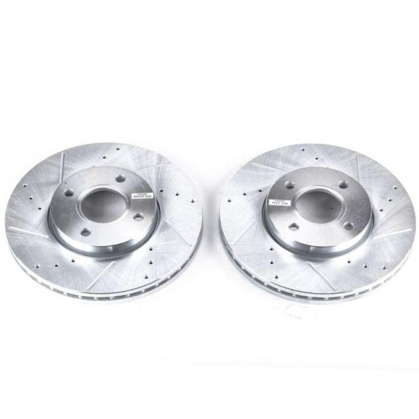 PowerStop AR8170XPR PowerStop Evolution Performance Drilled, Slotted & Plated Brake Rotor Pair