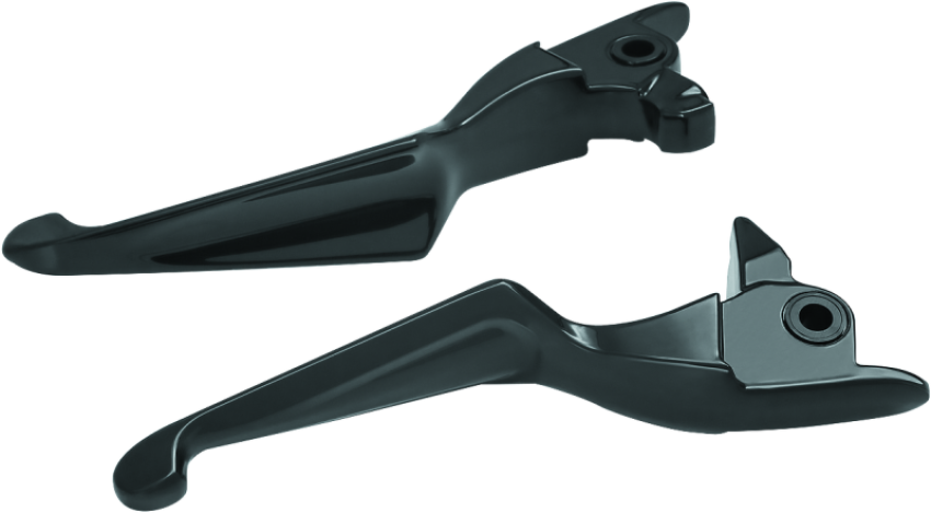 Kuryakyn 1985 Boss Blades Lever Set 17-Up Touring Gloss Black