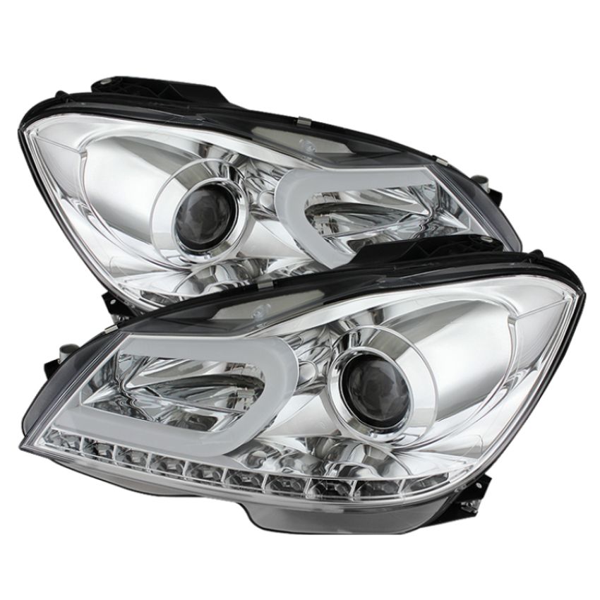 SPYDER 5074256 Projector Headlights - DRL - Chrome