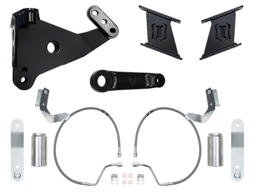 ICON 67035 2017+ Ford F-250/F-350 Front 7in Box Kit