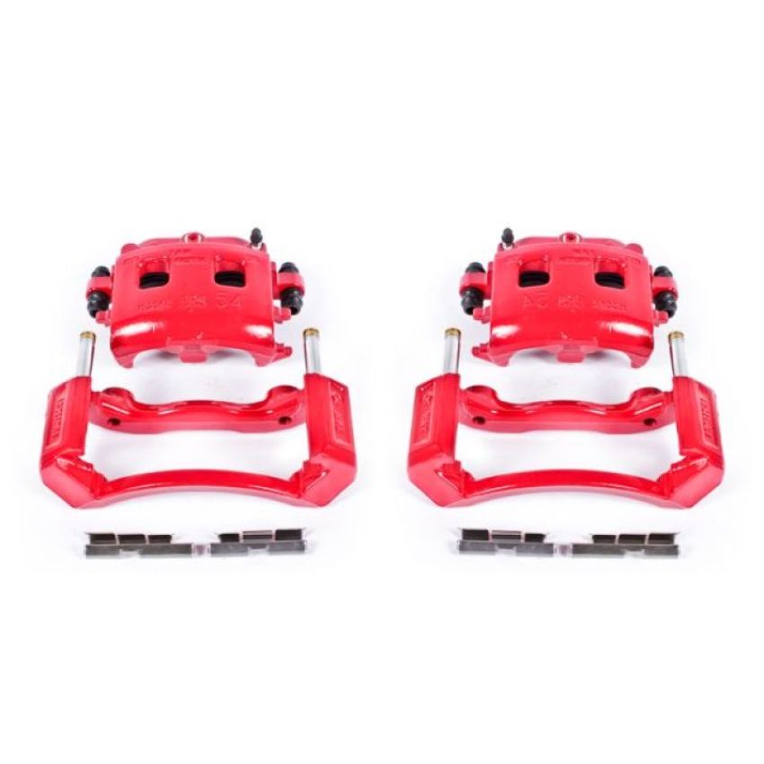 PowerStop S4832 Red Powder Coated Calipers