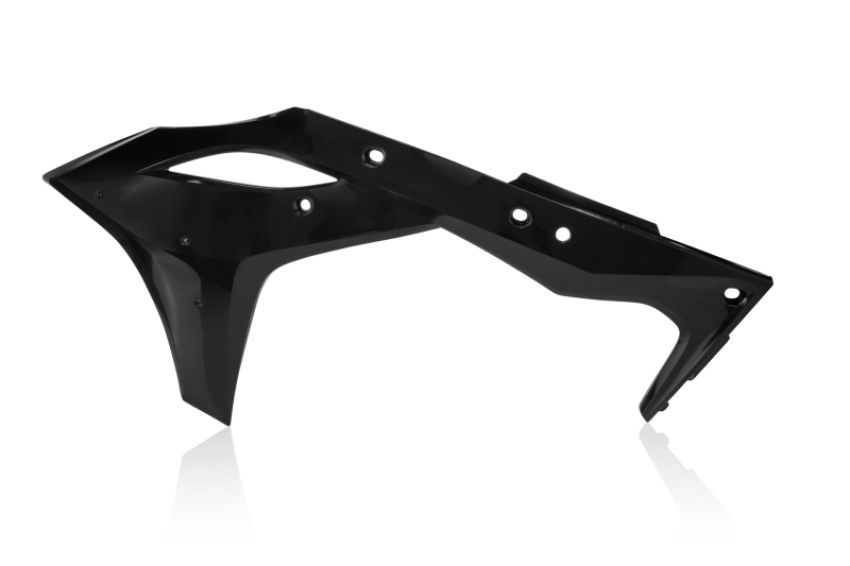 Cycra 1CYC-1868-12 17-20 Kawasaki KX250F Powerflow Radiator Shrouds - Black