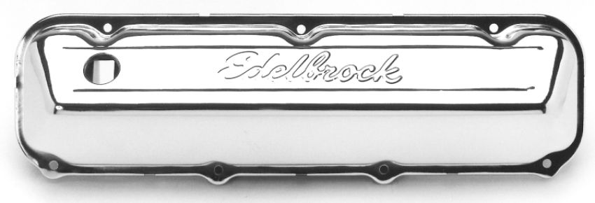 EDELBROCK EDE4463 Signature Series V/C's - BBF Chrome Steel