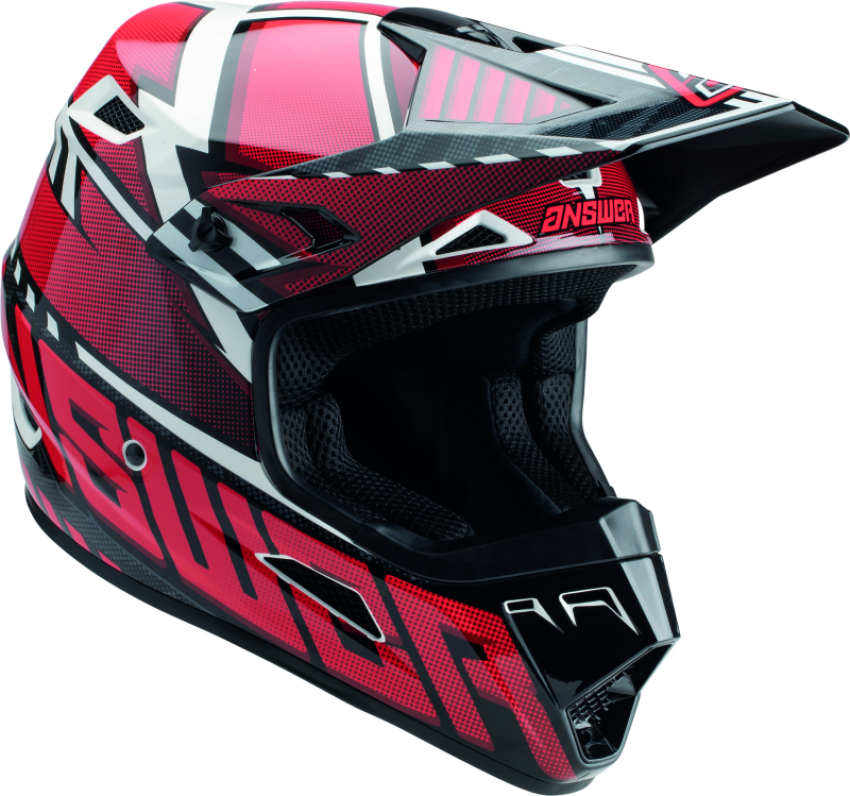 Answer 447718 AR3 Rapid Helmet Red/Black/White - Large