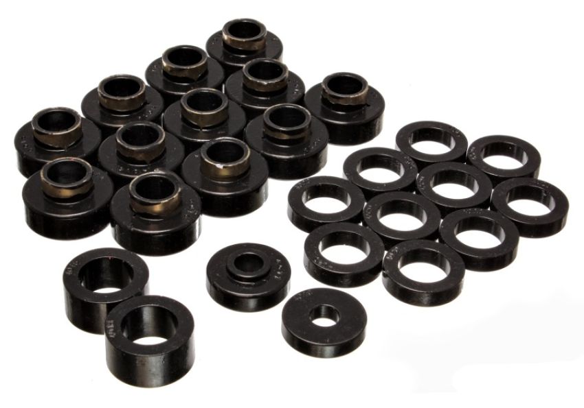 ENERGY SUSPENSION ENE2-4104G 81-86 CJ8 Body Mounts Black