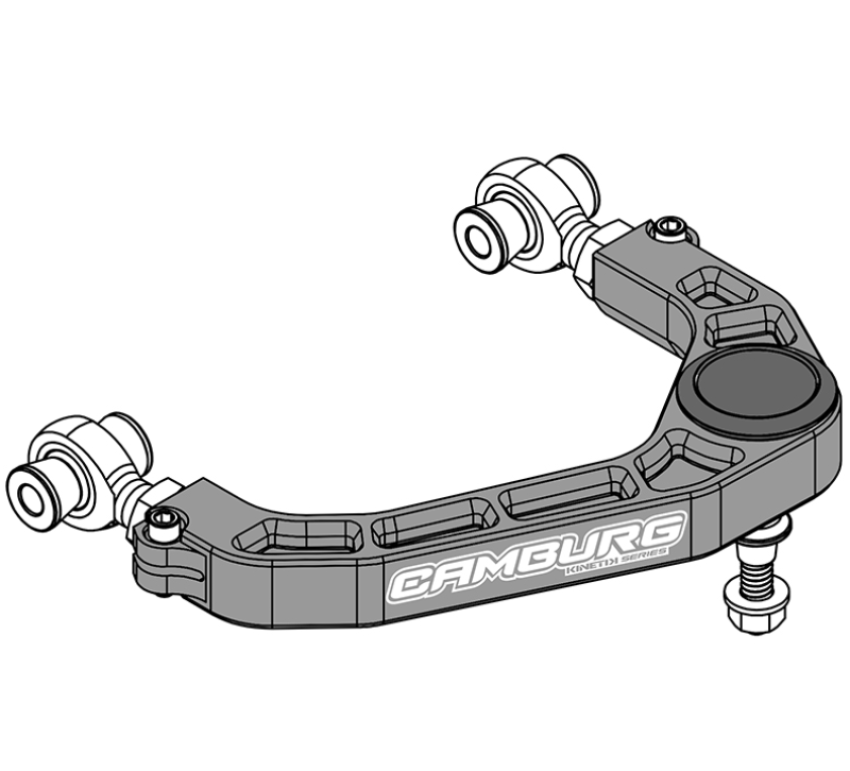 Camburg CAM-110230-GRY Ford F-150 2WD/4WD 04-20 KINETIK V2 Performance Billet Uniball Upper Arms
