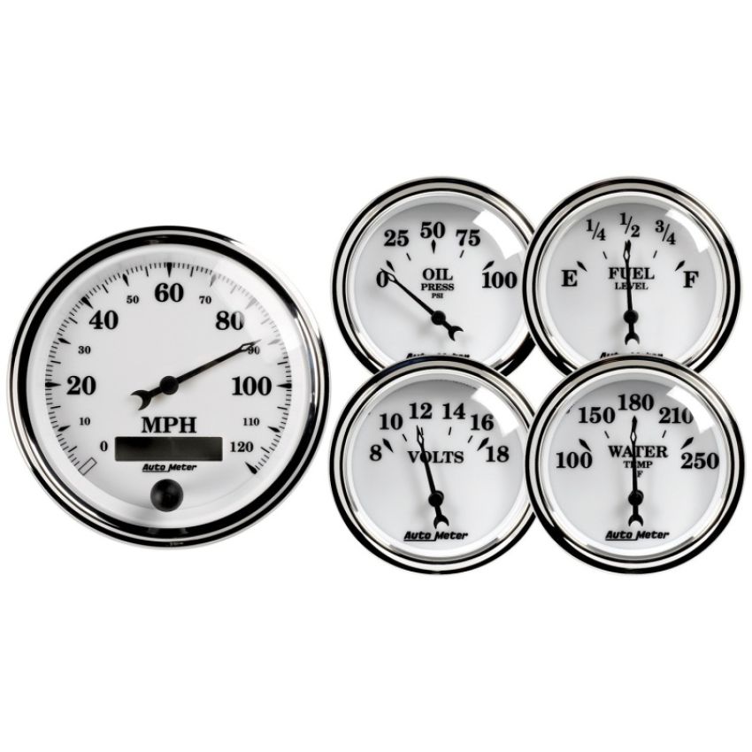 AutoMeter 1200 GAUGE KIT, 5 PC., 3 3/8
