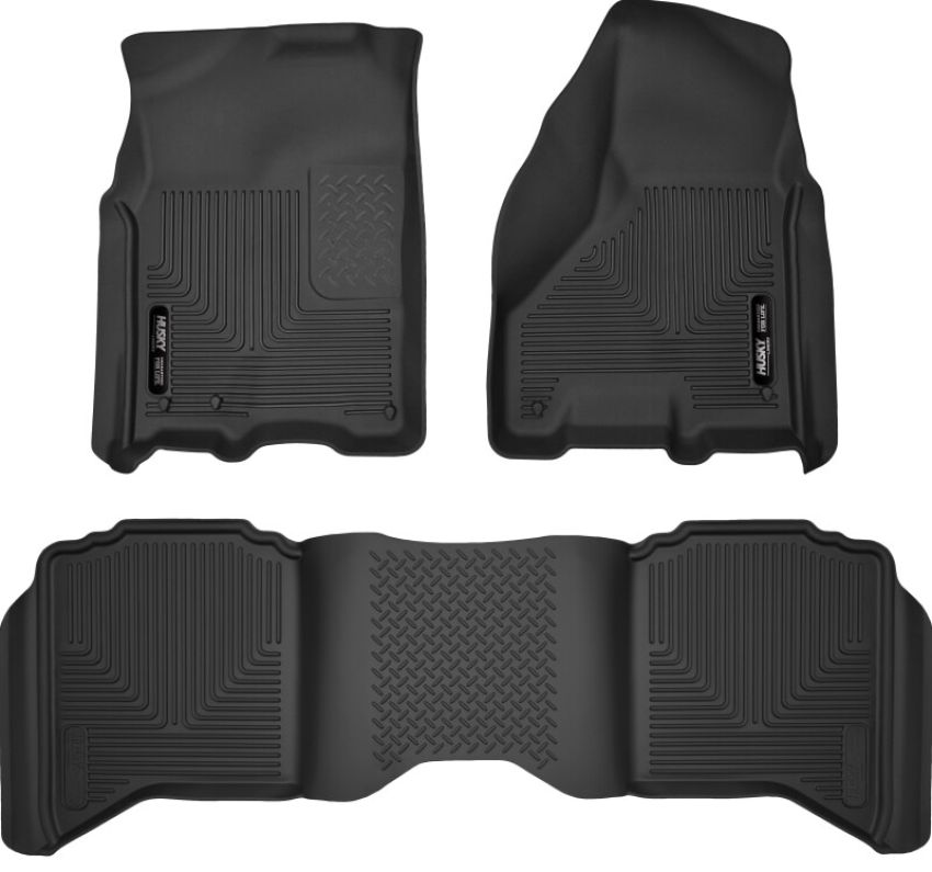 HUSKY LINERS HSK99001 09- Ram 1500 Crew Cab Front/2nd Seat Liners