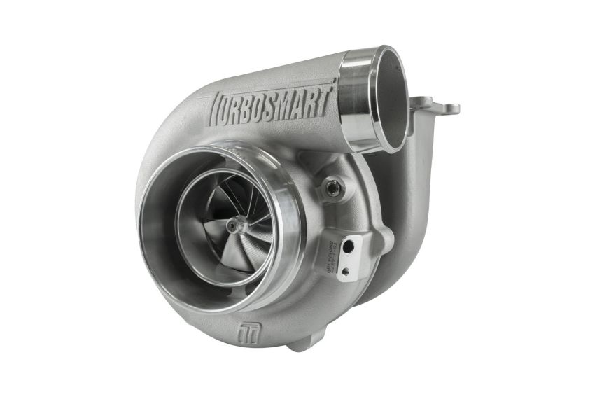 Turbosmart TS-1-6870B-T4096E Oil Cooled 6870 T4 Flange Inlet V-Band Outlet A/R 0.96 External WG TS-1 Turbocharger