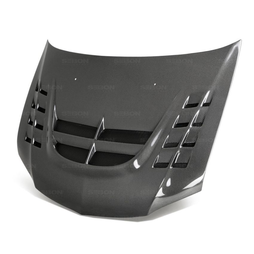 Seibon HD0305MITEVO8-CWII 03-07 Mitsubishi Evo 8 & 9 CW II Carbon Fiber Hood