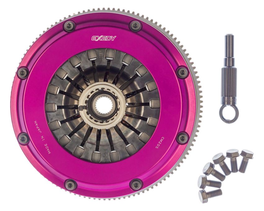 Exedy NM052SDMC1 1999-2002 Nissan Skyline GTR L6 Hyper Twin Carbon-D Clutch Sprung Center Disc Pull Type