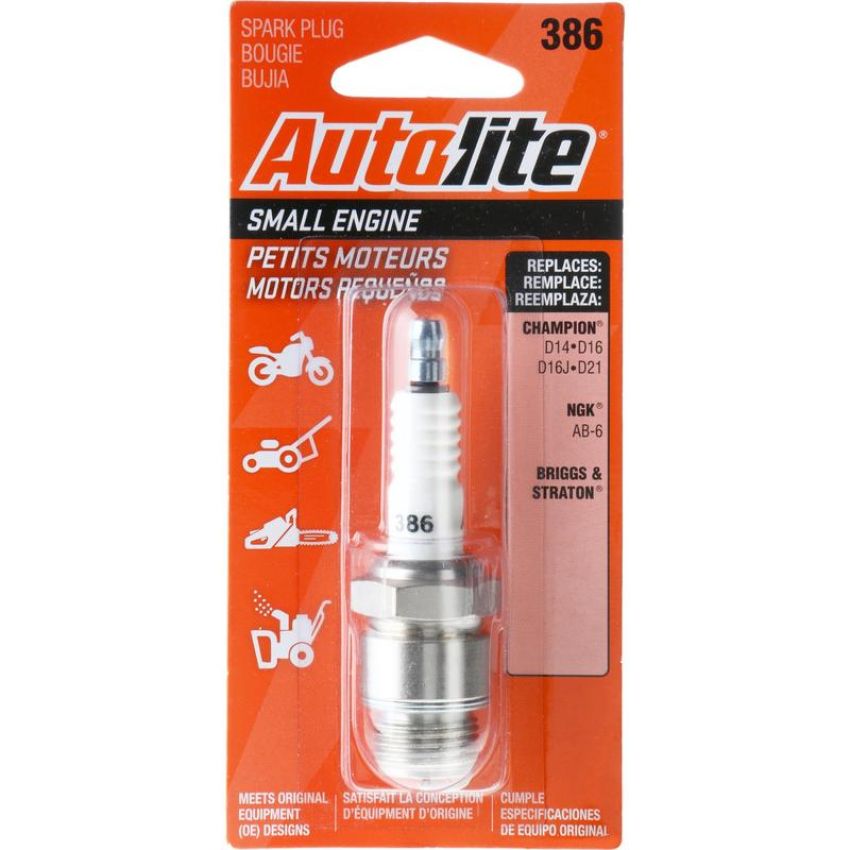 AUTOLITE SPARK PLUGS 386 Autolite 386 Copper Spark Plug