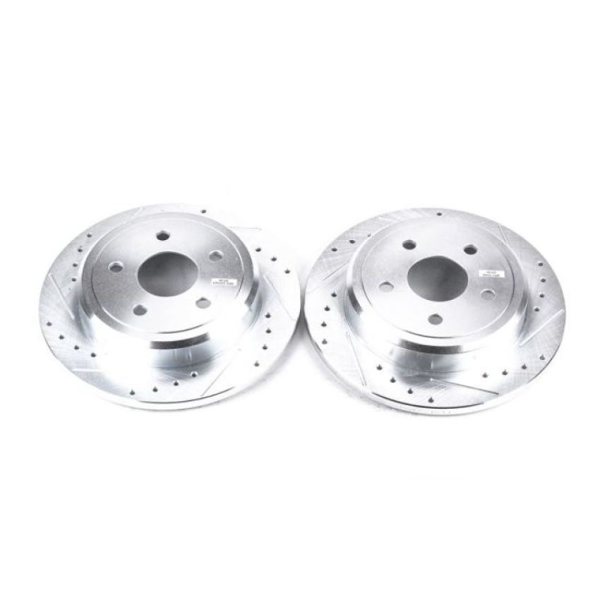 PowerStop AR8793XPR PowerStop Evolution Performance Drilled, Slotted & Plated Brake Rotor Pair