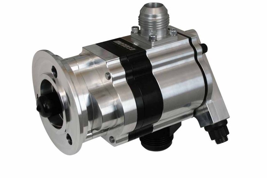 Moroso 22313 Procharger Single Stage External Oil Pump - Tri-Lobe - V-Band Clamp - 1.800 Pressure