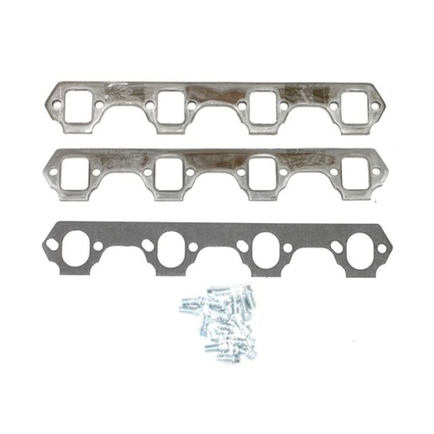 PATRIOT EXHAUST PEPH7842 Header Flange Kit - SBF 5/16 Thick
