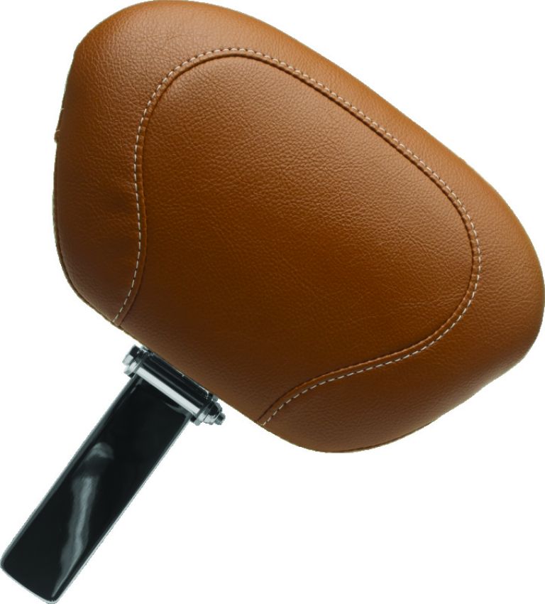 Mustang Motorcycle 79768MV Mustang 14-21 Indian Chieftain,Vintage,Dk Horse,RdMaster,Springfield Passenger Backrest - Brown