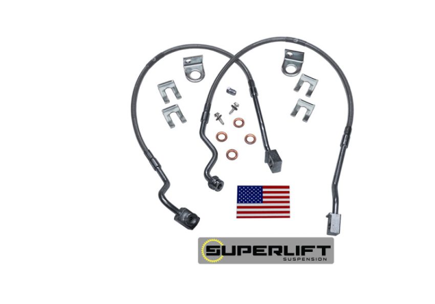 Superlift 91260 95-97 Ford Ranger w/ 4-6in Lift Kit (Pair) Bullet Proof Brakes Hoses