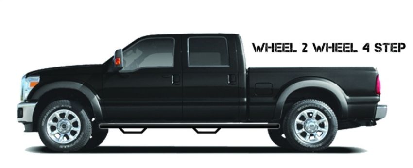 N-Fab C0380A-TX Nerf Step 03-06 Chevy Avalanche w/out Cladding SUV 5.3ft Bed - Tex. Black - W2W - 3in