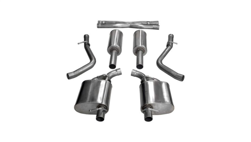CORSA Performance 21064 Corsa 15-23 Dodge Charger/300 Sedan 3.6L 2.5in Cat-Back Dual Rear Exit (re-uses stock exhaust bezel)