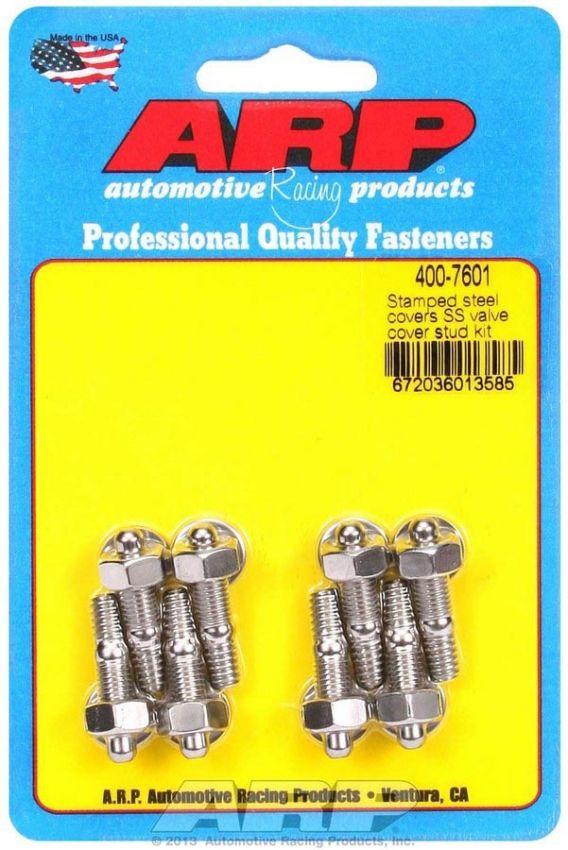 ARP ARP400-7601 S/S Valve Cover Stud Kit 6pt. (8)