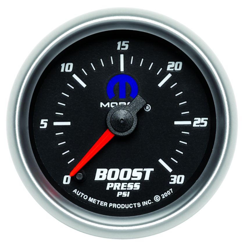 Autometer Mopar 52.4mm FSE 0-30 PSI Boost Gauge