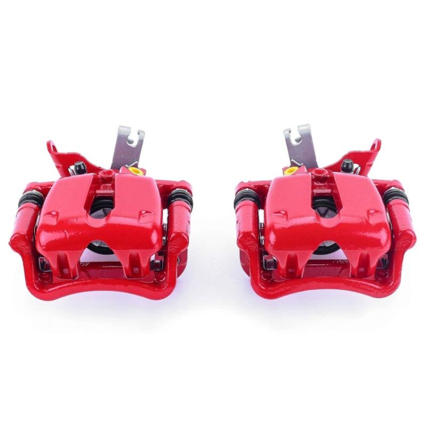 PowerStop S5504 Red Powder Coated Calipers