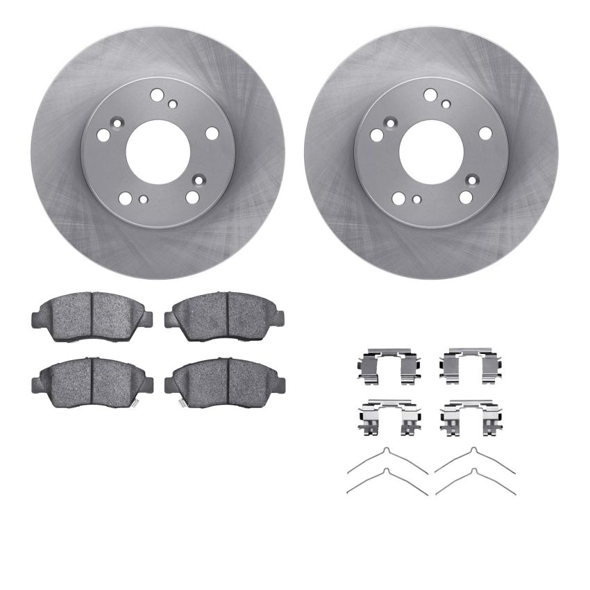 Dynamic Friction 6512-59276 Rotor Kit