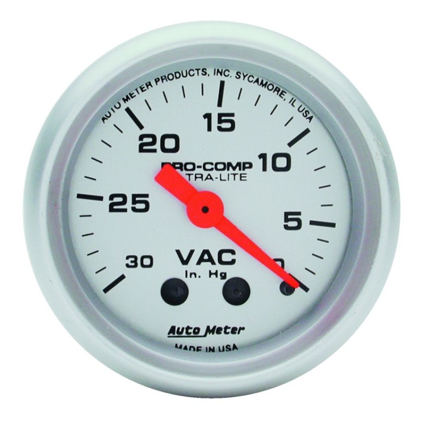 AutoMeter 4384 GAUGE, VACUUM, 2 1/16